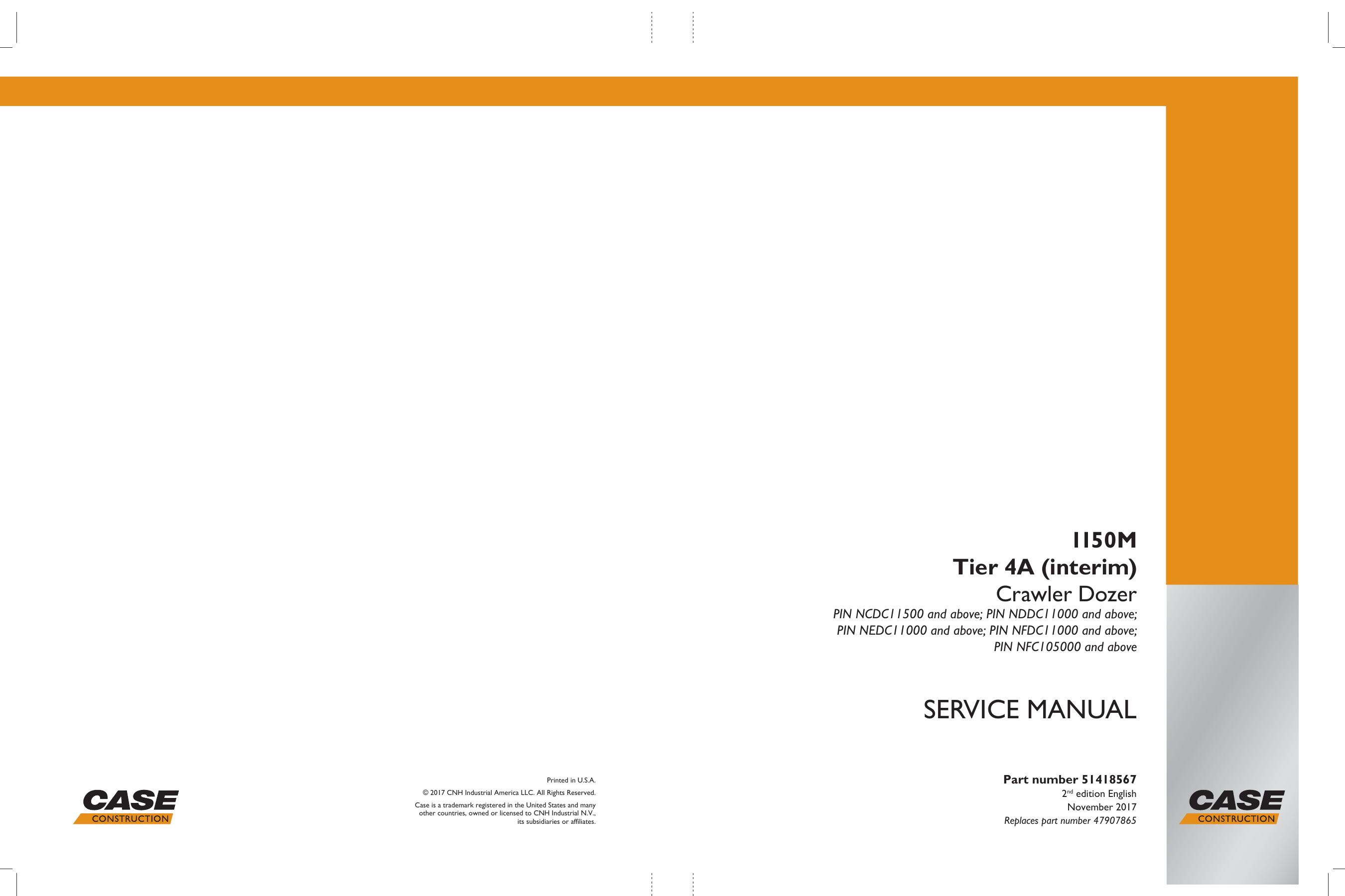1150M TIER4A SERVICE MANUAL